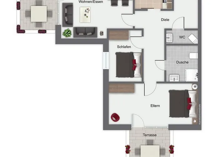 Strandvilla Niklot 02 Apartmán Boltenhagen (Ostseebad)